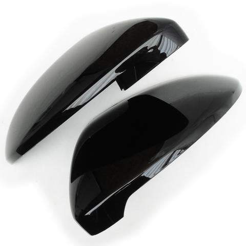 For VW Golf 7 Black Mirror Cover Rearview Side Mirror Cap S Line