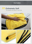 Car Wash Microfiber Towel Car Cleaning Drying Cloth Extra Large 92 x 56cm UK