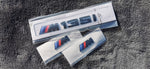 Gloss Black BMW M135i + Wing Badge Bundle