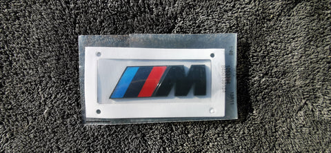 Gloss Black BMW M Badge