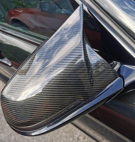 BMW M Style Carbon Fibre Replacement Mirror Covers